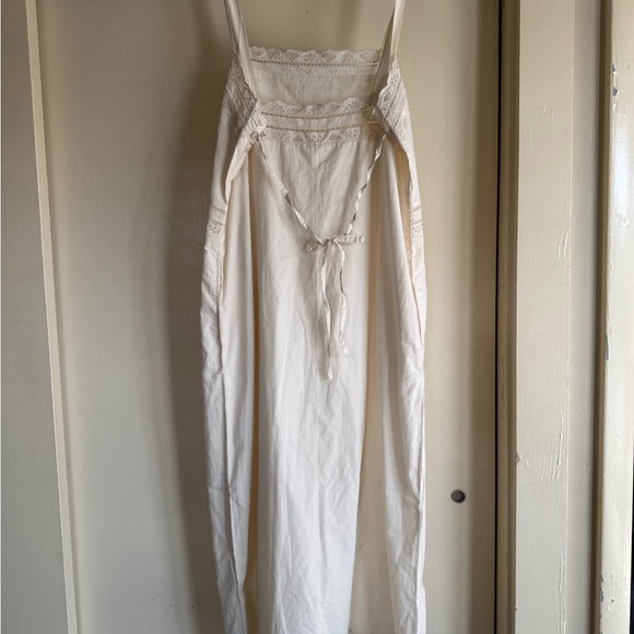 Aerie Cream Lace Detail Dress - Picture 7 of 11